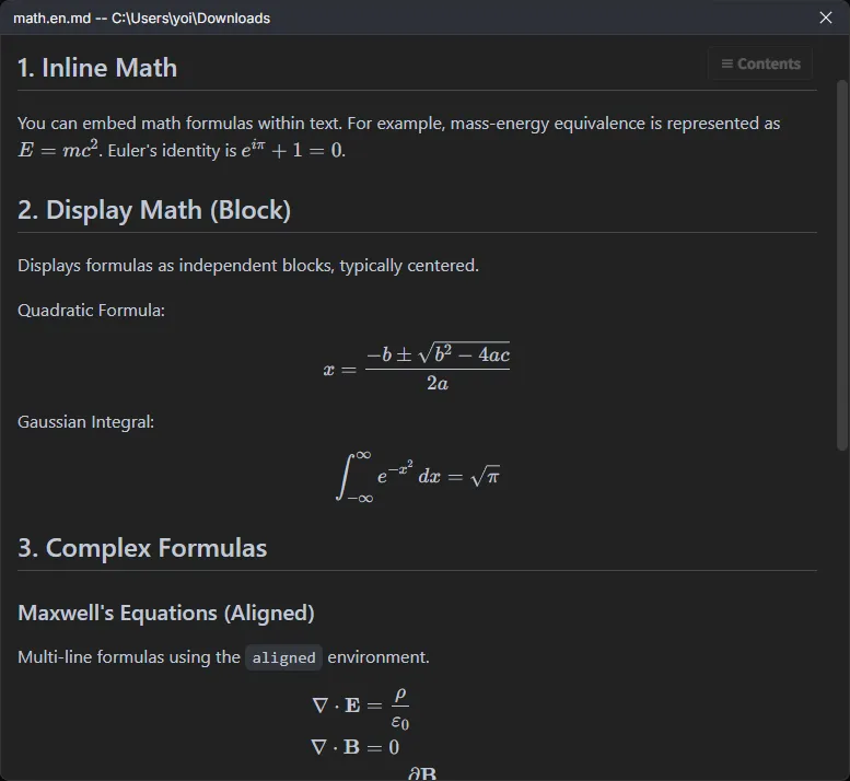 Enhanced Markdown Preview